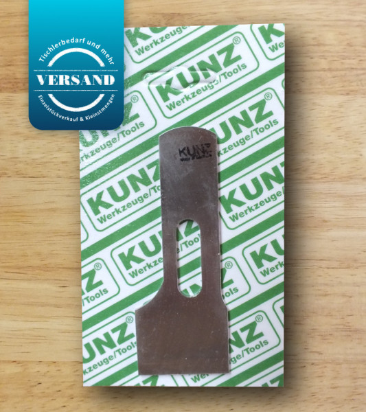 Ersatzhobeleisen für KUNZ Nr. 78 Sims und Falzhobel