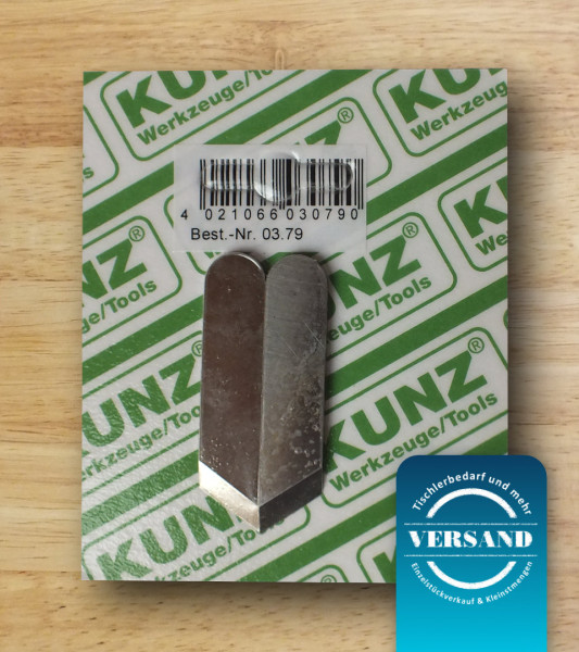 Kunz Ersatzeisen für Seitenfalzhobel Nr. 79