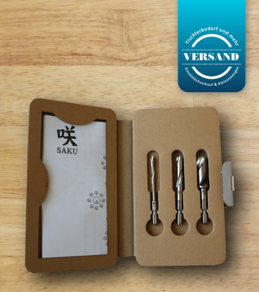 STAR M Multibohrer Set No. 601 WABISABI – 3 teilig 4 / 8 / 12 mm
