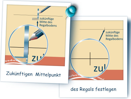 Mitten festlegen